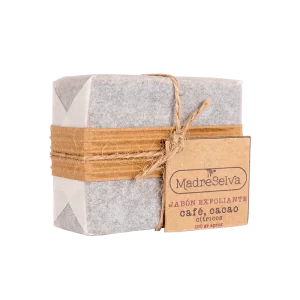Coffee and cocoa exfoliating soap - Madre Selva