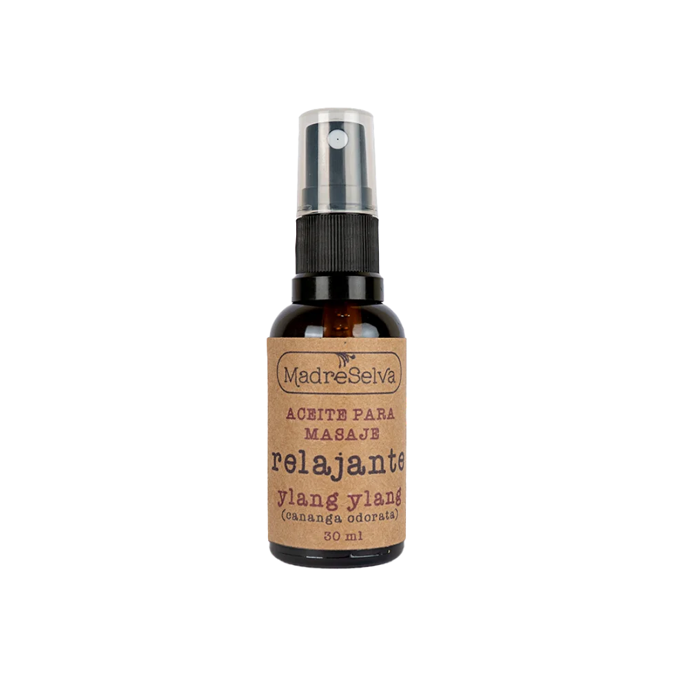 Relaxing massage oil (ylang ylang) - Madre Selva
