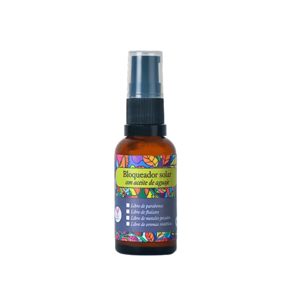 Sunscreen with aguaje oil - Encantos de la Selva