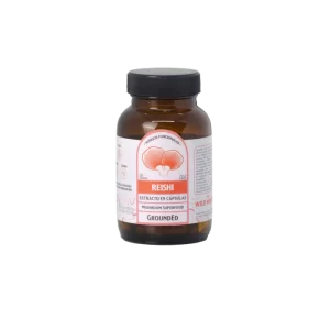 Functional mushroom in capsules Reishi - Grounded