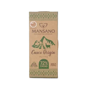 Cusco origin chocolate bar - Mansano