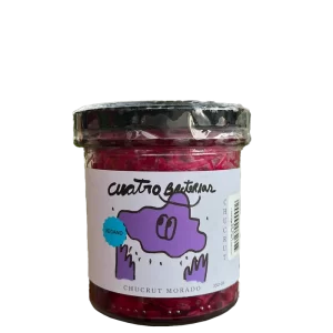 Purple sauerkraut Cuatro Bacterias 350 g