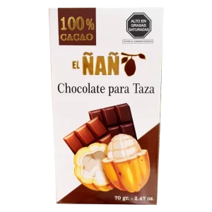 El Ñaño chocolate for a cup 70 g.