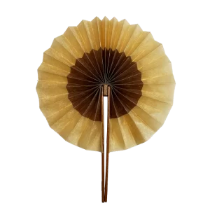Banana fiber fan - Bosques de Papel