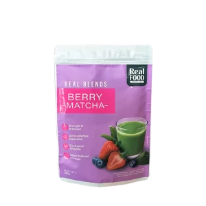 Berry matcha Real Food 100 g