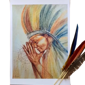 Print A3 Prayer – Geenss Archenti